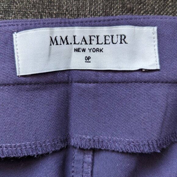 Purple MM Lafleur Slim Leg Pants - Picture 3 of 11